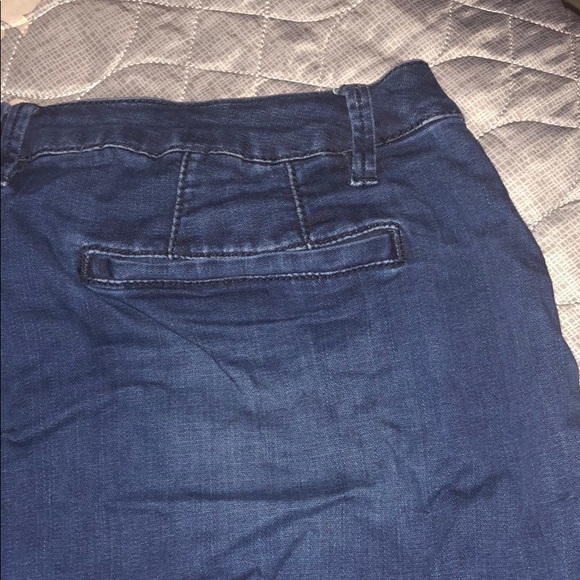 Dark Denim Shorts - Picture 7 of 8